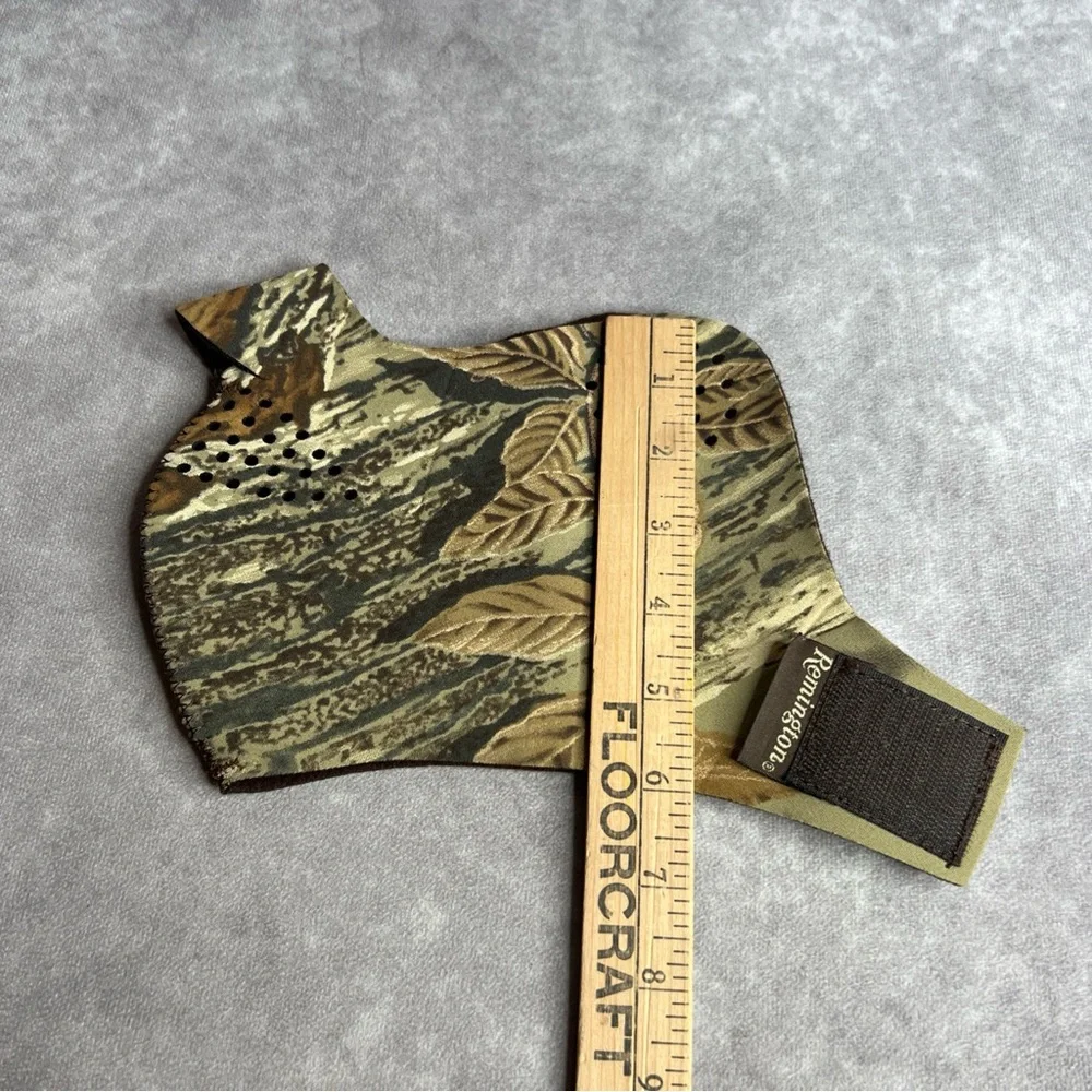 VTG Remington Realtree Extra Brown Neoprene Face Mask Fleece Lining Ear Flaps